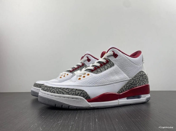 Cardinal CT8532-126 Retro Red Jordan 3 0730
